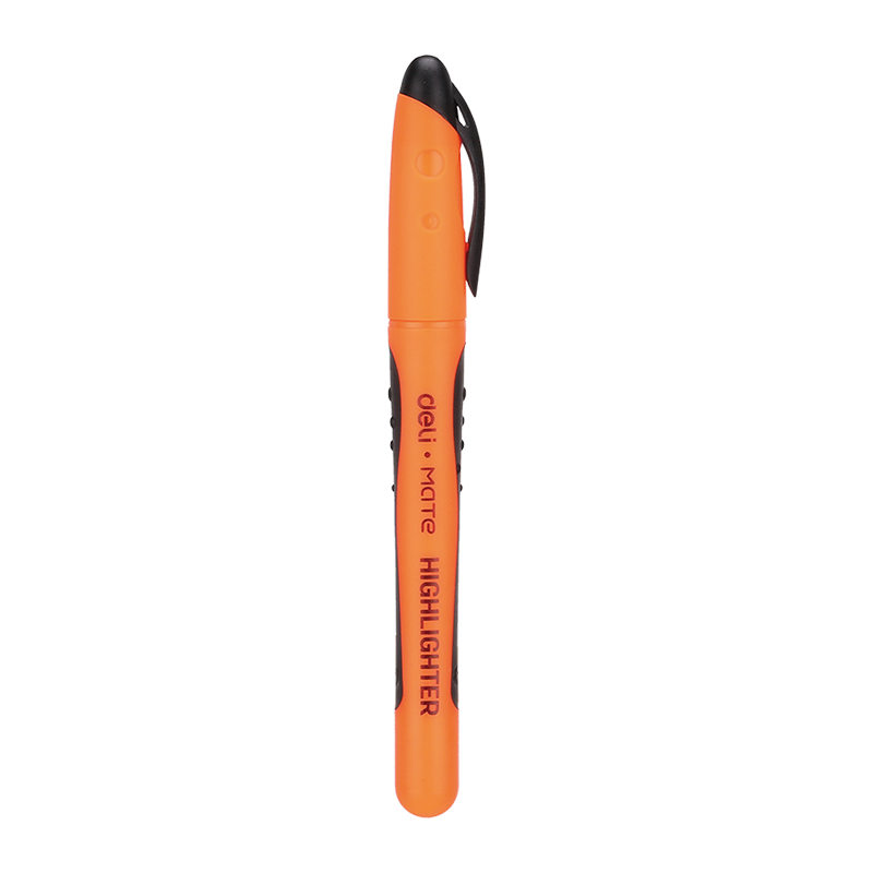 Bút dạ quang màu cam Deli - EU35160