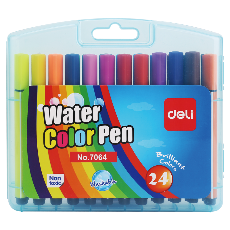 Bút nước 24 màu Deli E7064